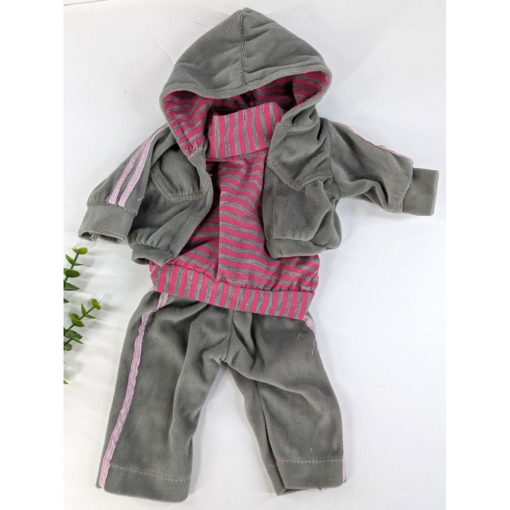 Y2K TRACK SUIT COMPLETE OUTFIT🇺🇸American Girl Mixed 18" Doll Set Lot Hooded